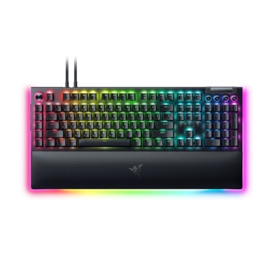 RAZER BlackWidow V4 Pro - Green Switch Mechanische -Tastatur