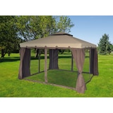 thumbnail of Gazebo da Giardino 3x3m in Alluminio Morel Denver Marrone