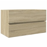 thumbnail of vidaXL 2-tlg. Badmöbel-Set Keramik und Holzwerkstoff