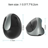 thumbnail of Souris Ergonomique Sans Fil Rechargeable Pour Gaming Avec Précision Laser Gris YONIS