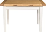 thumbnail of Biscottini Esstisch – Ausziehbarer Küchentisch – 120x80 cm Restauranttische – Weißer und natürlicher Massivholztisch Made in Italy – Moderner Tisch