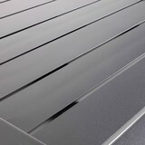thumbnail of Zwart aluminium tafelblad 70x70 cm