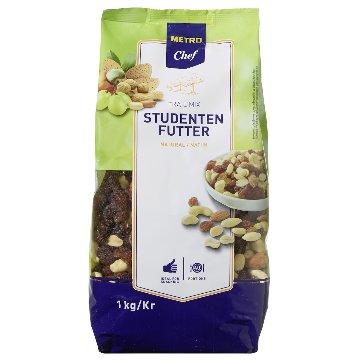 Metro Chef Studentenfutter Mit Rosinen (1 kg)