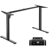 thumbnail of ONKRON Elektrisches Tischgestell, höhenverstellbar für 120-170 cm Tischplatten, bis 70 kg, Steh Sitz Schreibtisch, WDF221E-B Schwarz