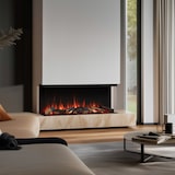 thumbnail of Elektrokamin Einbaukamin BALDERIA Athena 52 – Heizung bis 1500 W, schwarz