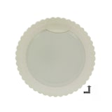 thumbnail of MONOUSO - Pappteller Spitzenpapiere Rund Schwarz 35 cm (1 Stück)