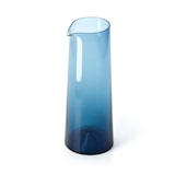 thumbnail of Bazar Bizar Carafe en verre 10x10x26 cm bleu