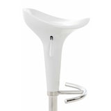 thumbnail of Conjunto de 2 bancos de bar em sela branco