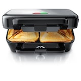 thumbnail of Arendo Sandwichmaker 1200 W mit Antihaftbeschichtung - mit abnehmbaren Platten - spülmaschinentauglich - Temperaturkontrolle - Sandwich Maker