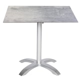 thumbnail of acamp Acaplan HPL Tisch 80x80 cm platin/cemento grigio
