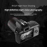 thumbnail of Appareil Photo Numérique 64MP Vision Nocturne WiFi 4K Double Caméra 16X Zoom YONIS