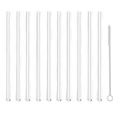 thumbnail of METRO Professional Palhinhas reutilizáveis, vidro de borossilicato, Ø 8 mm x 20 cm, transparentes, 50 unidades