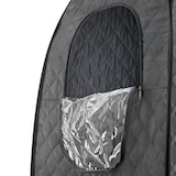 thumbnail of tectake Sauna a vapore portatile ThermaLuxe I, 1000 W, 15 livelli di temperatura  Grigio Scuro/Nero