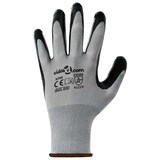 thumbnail of vidaXL Werkhandschoenen 12 pcs Grijs en zwart 8 / m Polyester