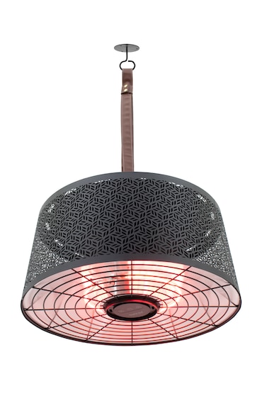 Stufa da esterno Sunred Smart Moderna Artix Ultra sospesa grigia 2000 Watt