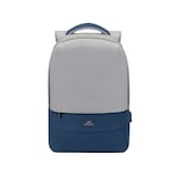 thumbnail of rivacase 7562 grey/dark blue anti-theft Laptop backpack 15.6