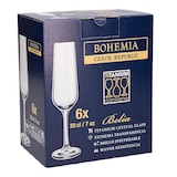 thumbnail of Bohemia Belia Boîte De 6 Flûtes En Cristal 20 Cl