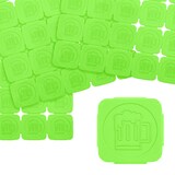 thumbnail of CombiCraft Fluoreszierende Eventchips in Grün - 10.000 Chips - mit Bierkrug-Relief
