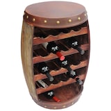 thumbnail of DanDiBo Weinregal Holz mit Ablage Weinfass 1546 Fass 70 cm Flaschenregal Flaschenständer Weinständer Bar