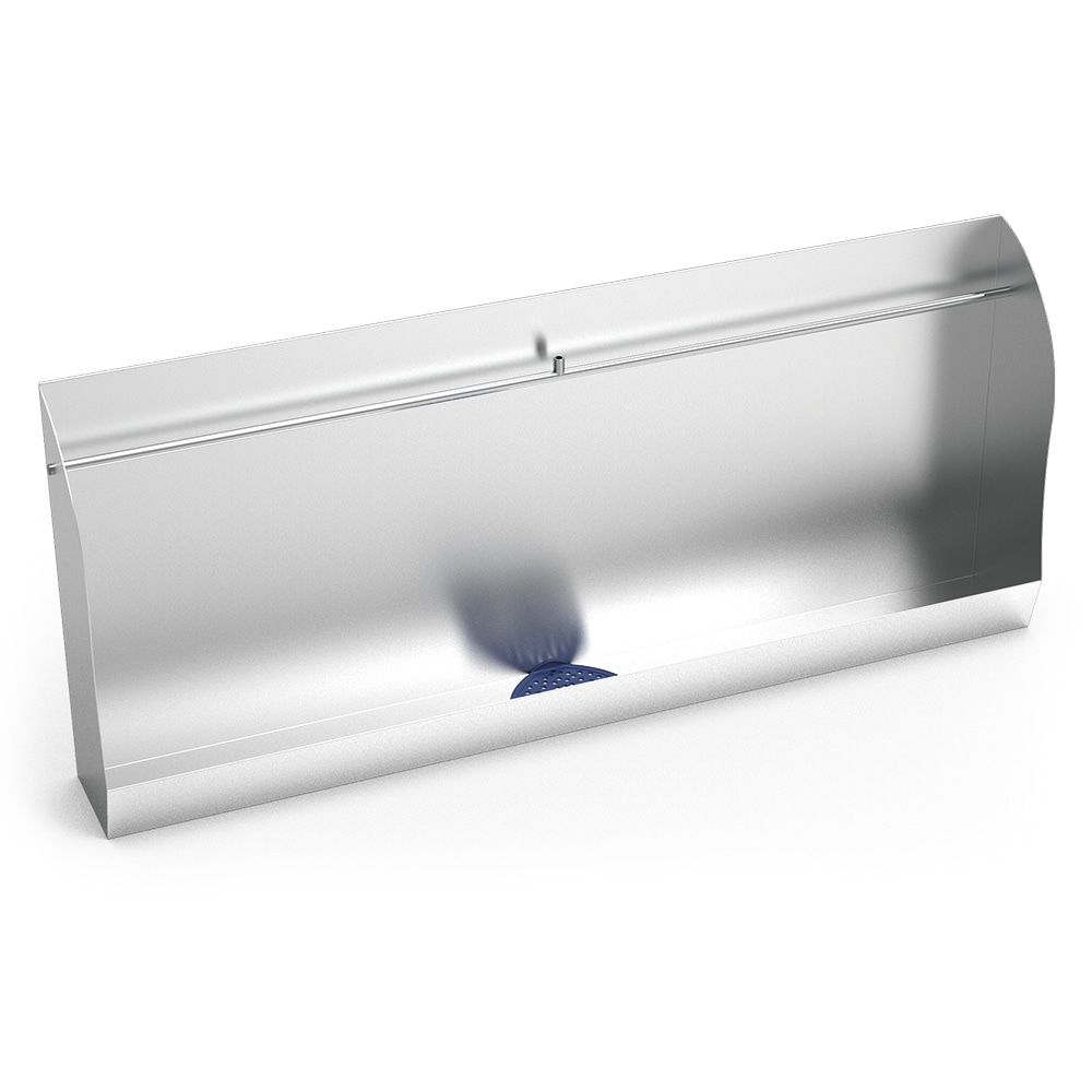 Urinol coletivo 1575x217x670 mm.