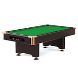 thumbnail of Automaten Hoffmann Billardtisch "Club Pro III" Dekor Nussbaum, Apple-Green, Simonis 860, 8 ft (Spielfeld 224x112 cm)