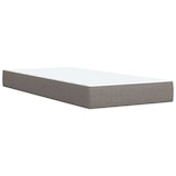 thumbnail of vidaXL Boxspringbett mit Matratze Taupe 100x200 cm Stoff