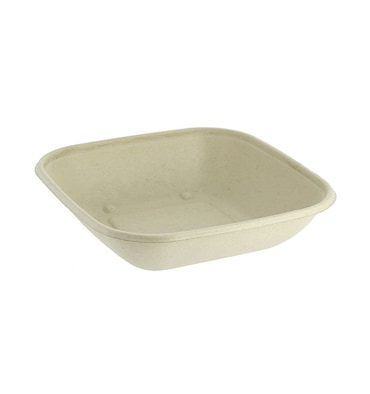 MONOUSO - Tigela Cana-de-Açúcar 500ml 17x17x3cm (300 Uds)