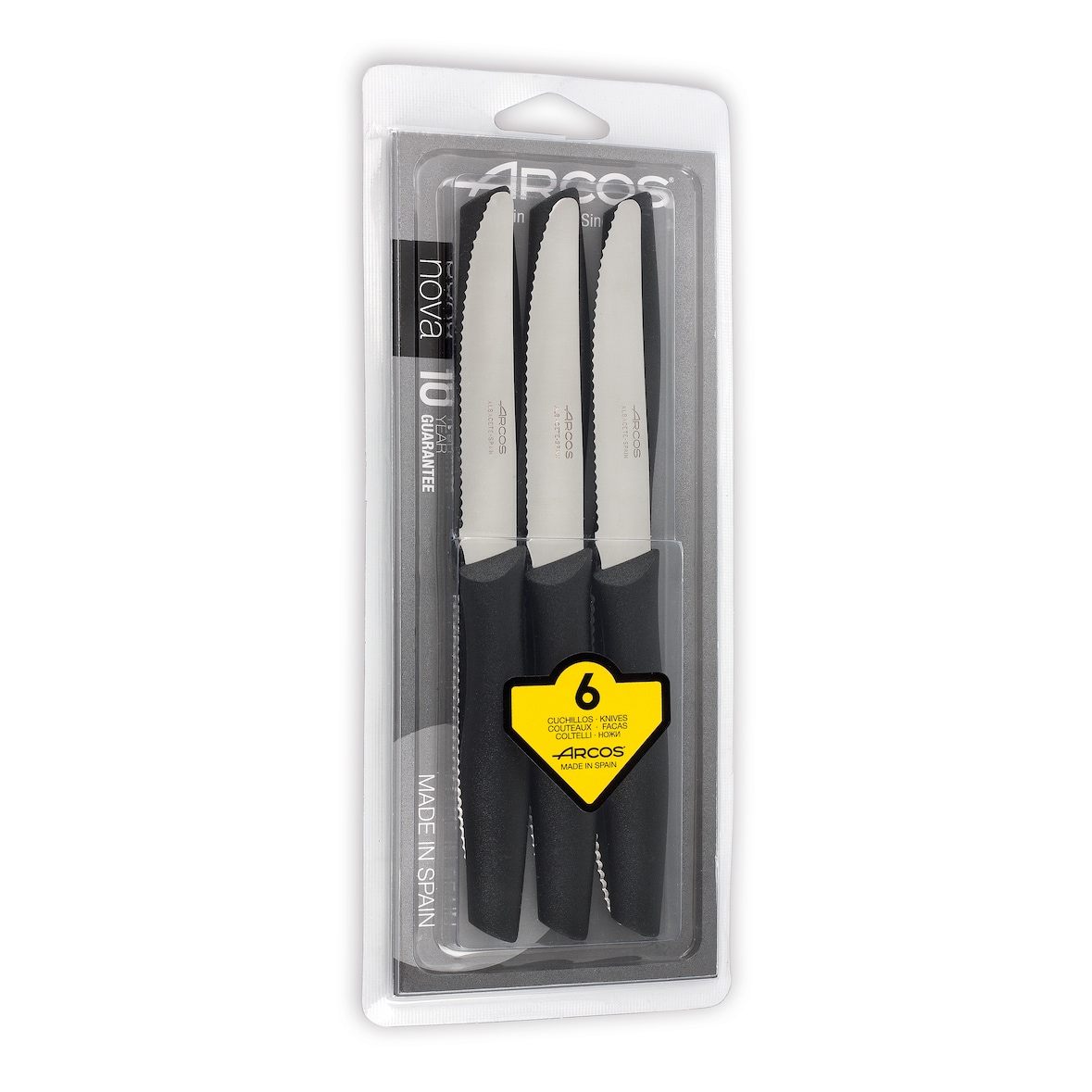 Arcos Couteau à tomate à bout rond x 6