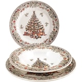 thumbnail of Churchill Servizio Tavola 18 Pezzi Seasons Greetings in Earthenware Decoro Natale