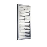 thumbnail of Legamaster PROFESSIONAL Anwesenheitstafel 26 (B) x 77 (H) cm Aluminium, Kunststoff Silber
