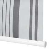 thumbnail of Rollo HWC-D52, Fensterrollo Seitenzugrollo Jalousie, 100x230cm Sonnenschutz Verdunkelung blickdicht ~ grau/weiß