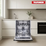 thumbnail of Telefunken Geschirrspüler vollintegrierbar 60 cm, Einbau Spülmaschine, 12 Maßgedecke, 6 Programme, AquaStop, GEV6012D