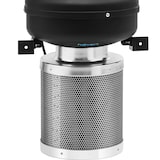 thumbnail of hillvert Kit aspirazione aria - Filtro ai carboni attivi, ventilatore a tubo, tubo di scarico - 382,2 m³/h - Uscita Ø 125 mm