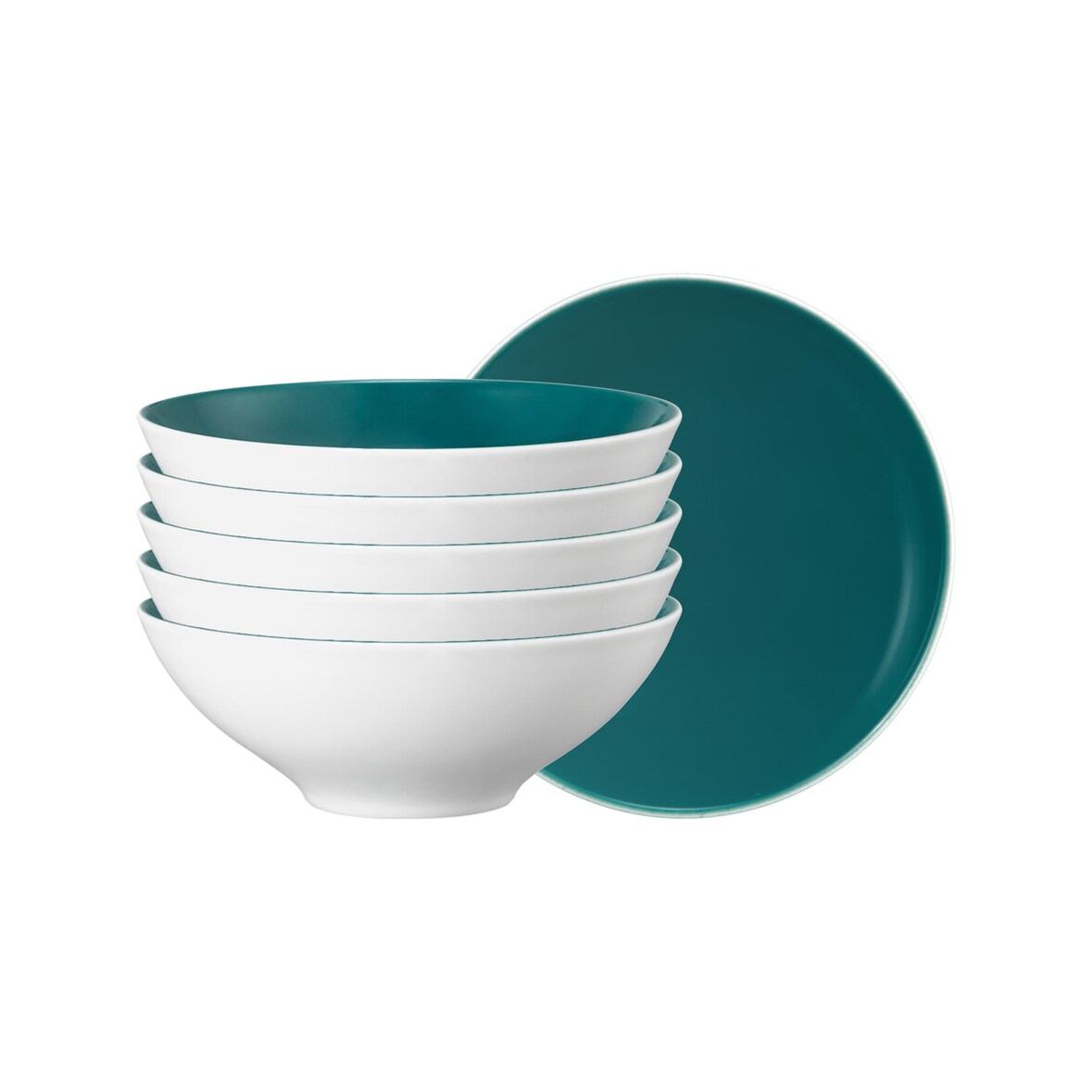 Seltmann Weiden Life Fashion Dessertschale ø 14,6 cm 6er Set Trendy Petrol