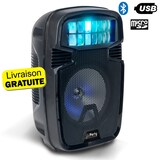 thumbnail of ENCEINTE Sono Portable AUTONOME 8"/20CM 300W - USB/SD/BT/AUX/ECHO - AVEC EFFET DERBY - PARTY-8COMBI