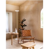 thumbnail of Lámpara de pie LED Balance 25 W, 3000 K, 180 cm de altura, 2376 lm, con interruptor de encendido/apagado y regulador de intensidad, blanco - Perenz