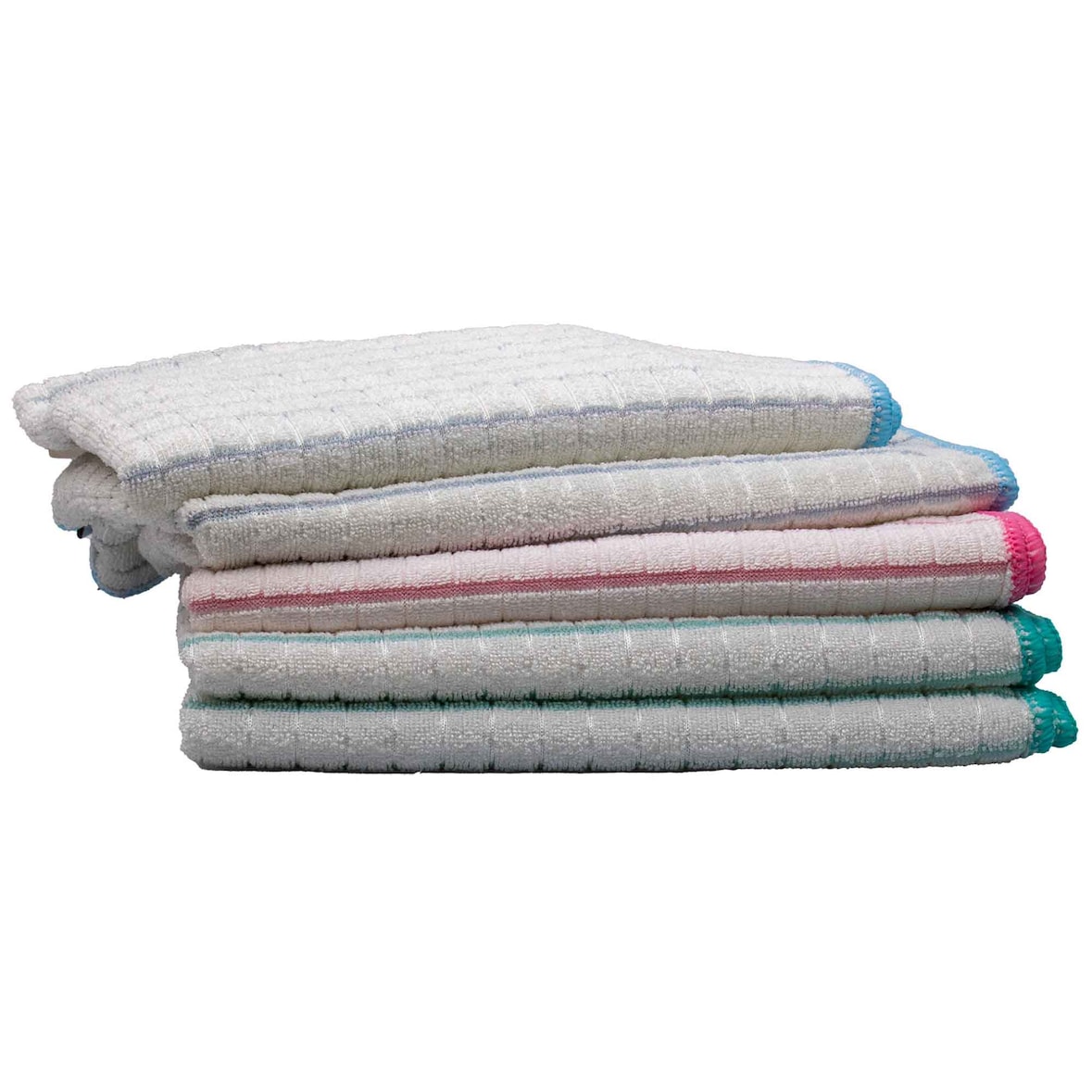 MUXEL Bambus Tücher - 5x Bambus Geschirrtücher - Extra saugfähiges Putztuch - Weiche Bambuslappen zum Polieren, Abtrocknen & Wischen - Nachhaltige