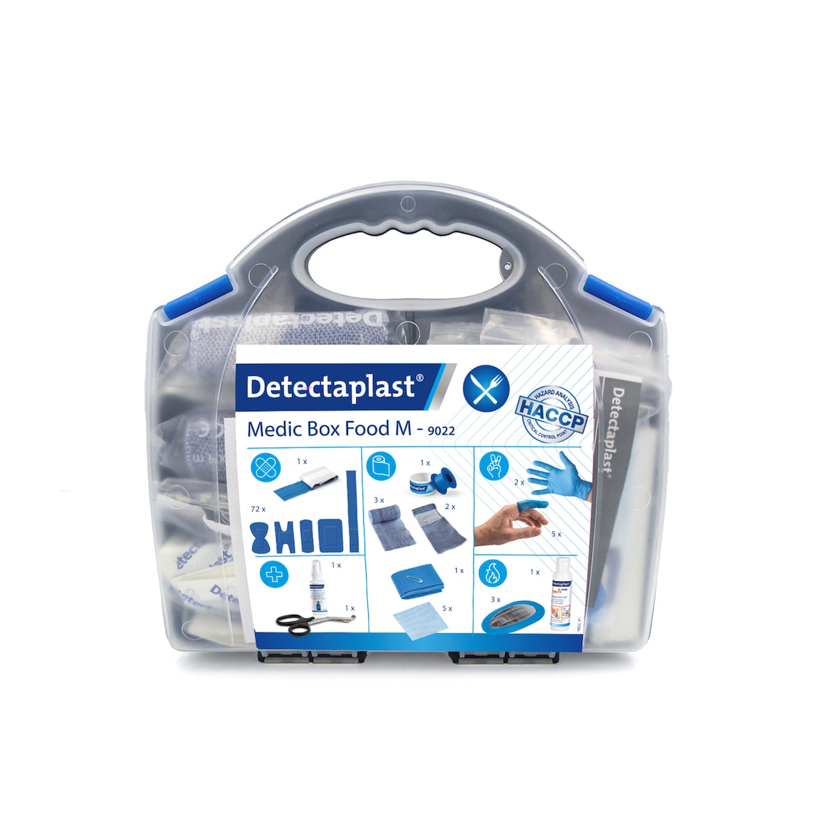 Trousse de premiers secours alimentaire modèle restauration - Detectaplast