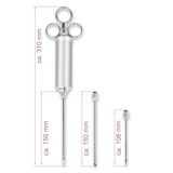 thumbnail of Beeketal Edelstahl Pökelspritze Marinadenspritze Bratenspritze Gewürzspritze PSB-60