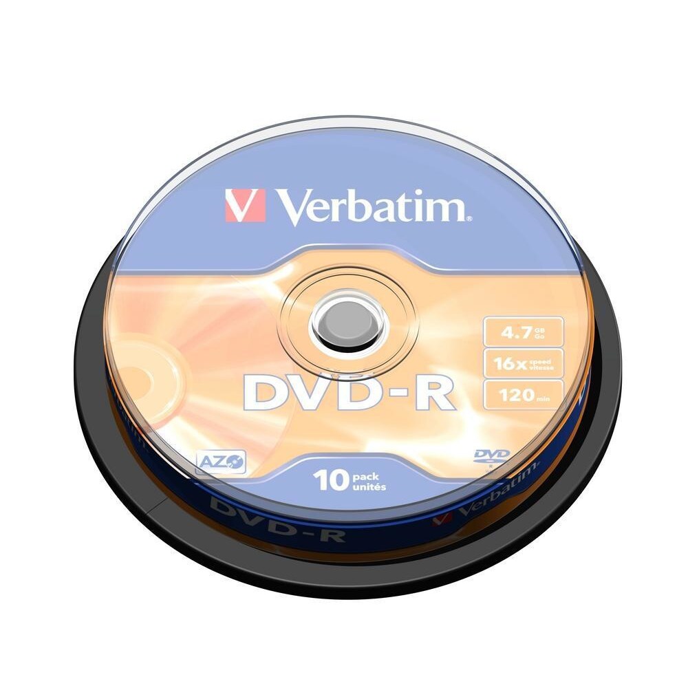 Verbatim DVD-R Matt Silver 4,7 GB 10 Stück(e)