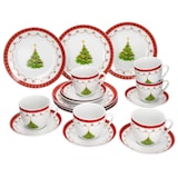 thumbnail of 18tlg. Kaffeeservice Weihnachtstraum Porzellan für 6 Personen