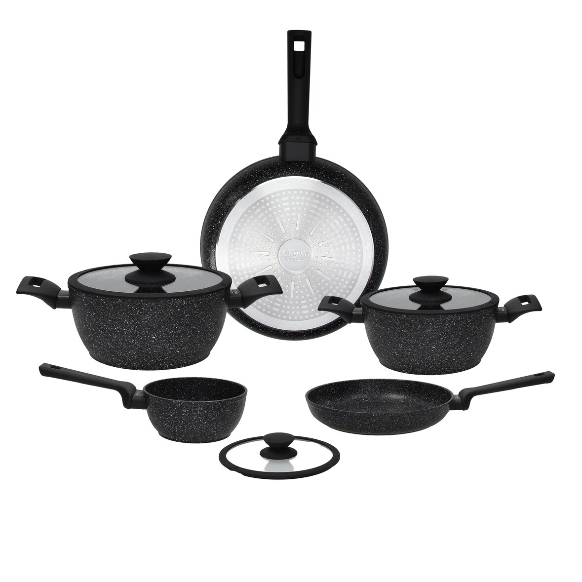 Tognana Batteria di pentole e padelle Authentika 8 pezzi WB79108AUTK