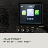thumbnail of Silver Star Mini Two Internet DAB+/FM Radio, WiFi, BT, TWS Speaker Walnuss