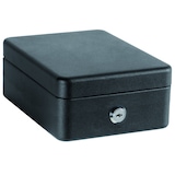 thumbnail of ARREGUI Private C9467 Caja Caudales con Llave | Caja de Seguridad de acero con Cable de Fijación | Caja fuerte portatil 15 cm|Negro