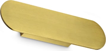 ideal lux, zig zag ap d33 rund 3000K, messingbeschichtetes aluminium-wandleuchte