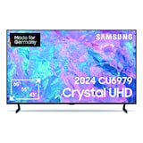 thumbnail of SAMSUNG TV GU43CU6979, 108 cm (43") Crystal  4K Ultra HD Smart TV WLAN, schwarz