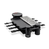 thumbnail of H.Koenig RP360 Raclette / 8 Personen / 4 Funktionen / 360° Drehgelenk / klappbar / 1200 W / Schwarz