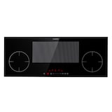 thumbnail of Delicatessa 90 Slim Einbaukochfeld Induktion 4 Zonen 7000W Autark Schwarzes Glas