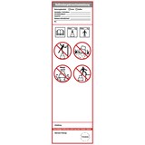thumbnail of Grundplakette, Rollhocker, Folie, 225 x 65 mm - gem. DIN EN 14183 - 65x225 mm Folie selbstklebend