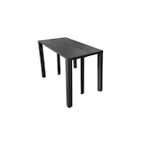 thumbnail of Mesa de jardín extensible 52/260 cm en aluminio gris